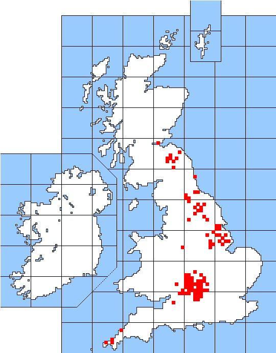 Folk Play Distribution Map: Plays in the J.M.Carpenter Collection