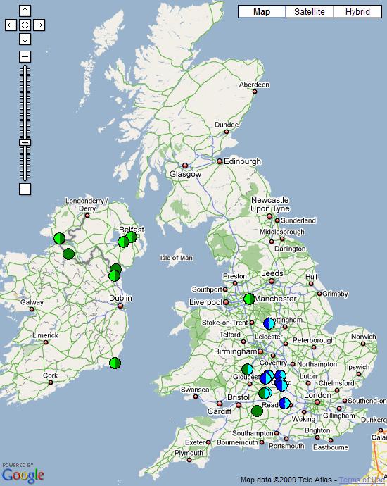 Folk Play Distribution Map: I am a doctor pure and good / And with my skill I can staunch his blood