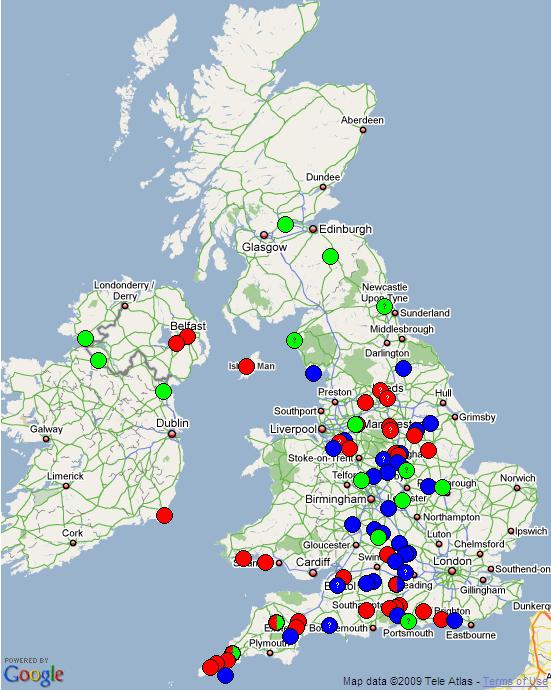 Folk Play Distribution Map: The Naming of George in his Introductory speech