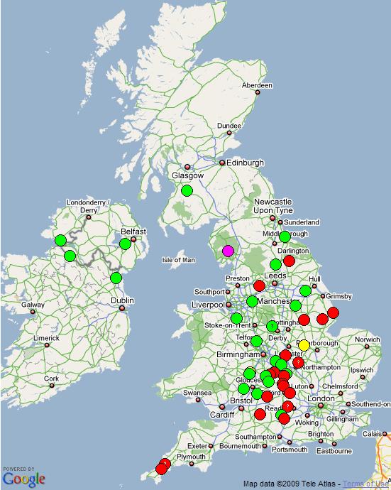 Folk Play Distribution Map: Great head and little wit