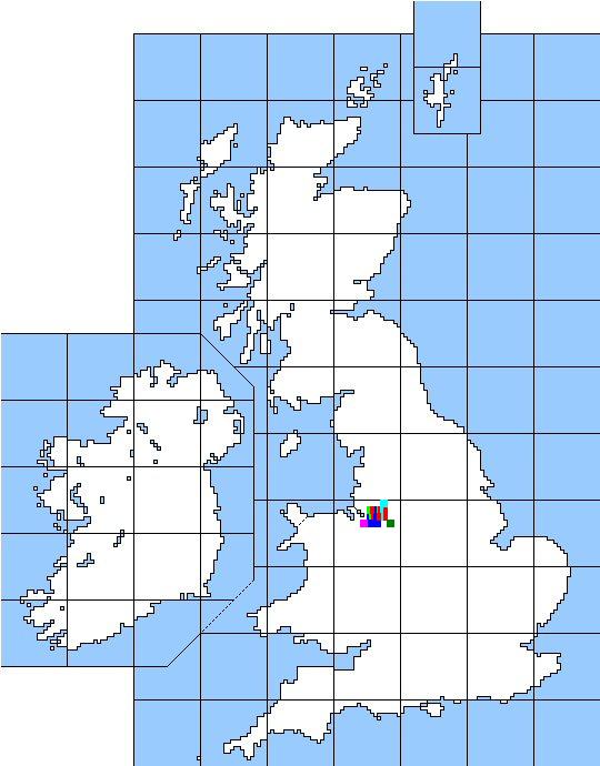 Folk Play Distribution Map: Souling Plays 2009