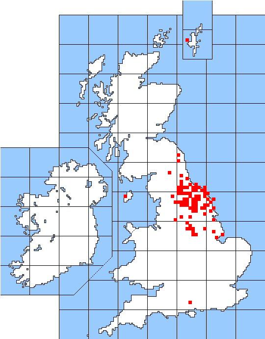 Longsword Dance Distribution Map