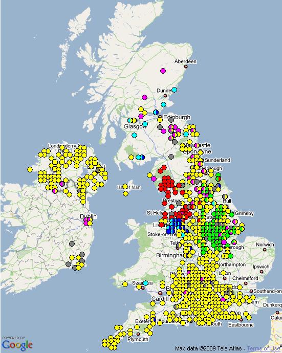 Folk Play Distribution Map: Traditional Times of Appearance