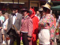 Bradshaw Mummers at Warwick Folk Festival 2009.