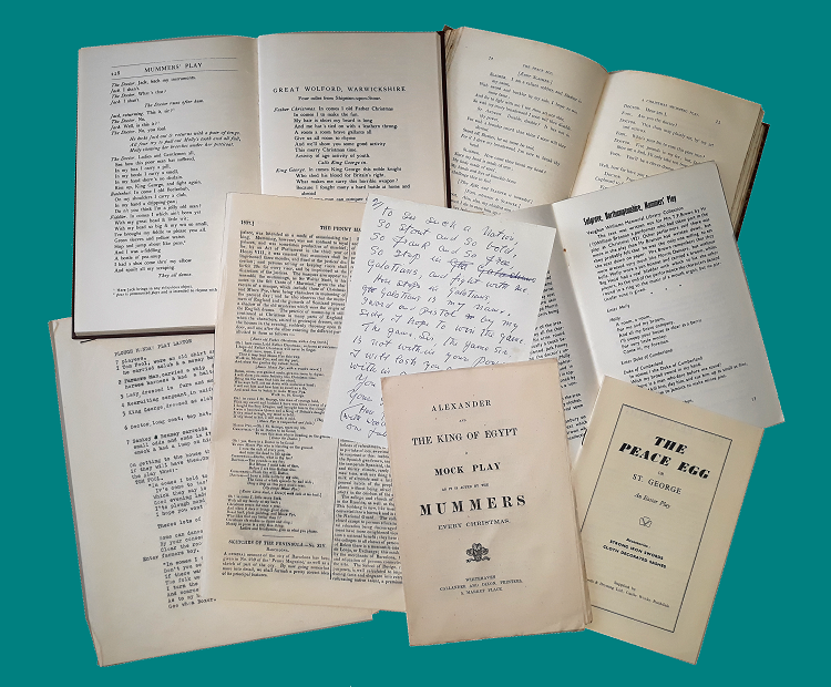 Samples of folk play scripts
